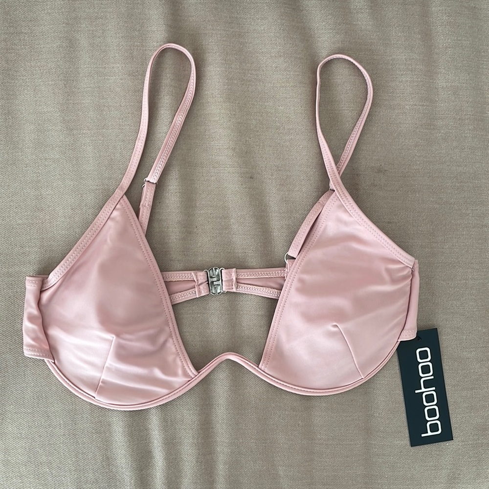 Fuller Bust V Front Bikini Top